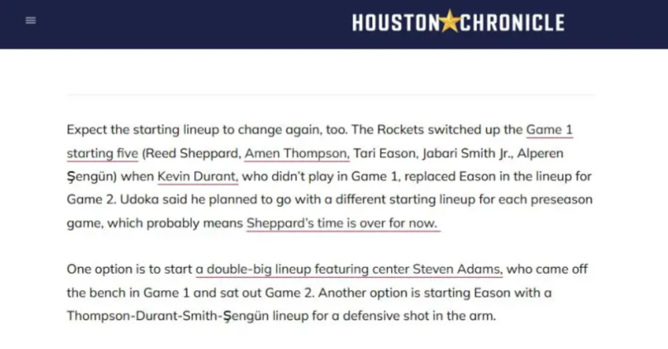 休斯顿火箭, 中发挥不佳, src